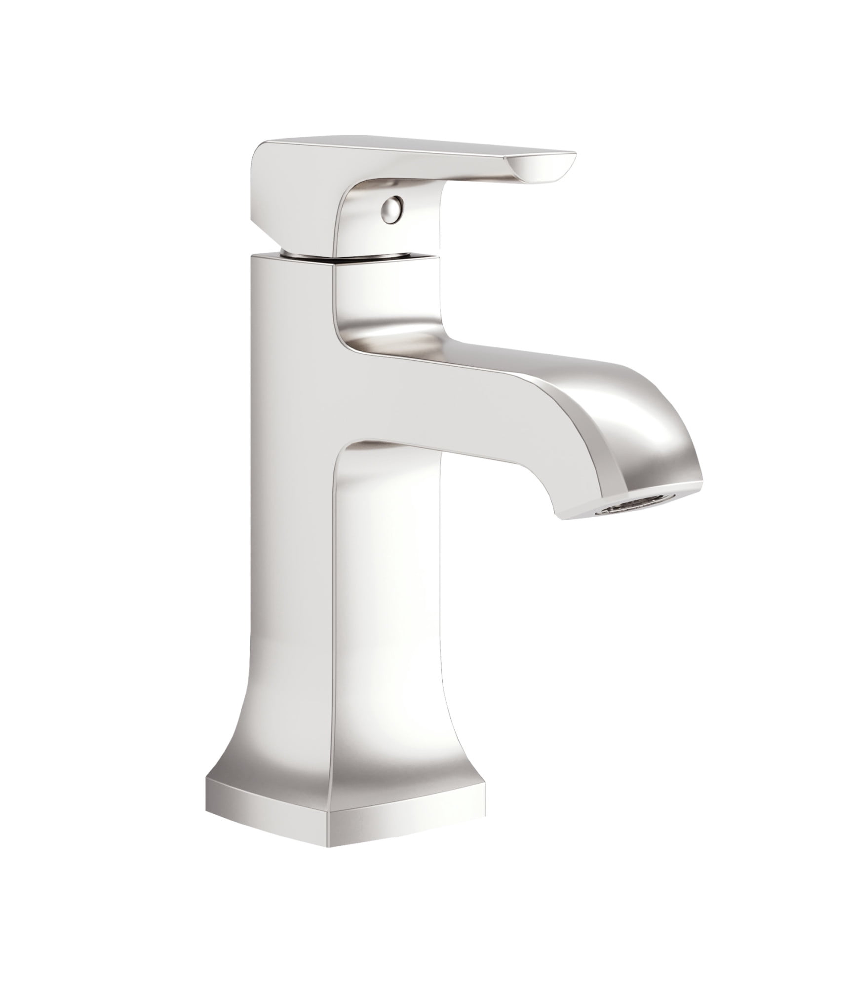 Symmons Elm Single-Handle Bathroom Faucet With Push Pop Drain - Polished Chrome, 1.0 GPM WaterSense