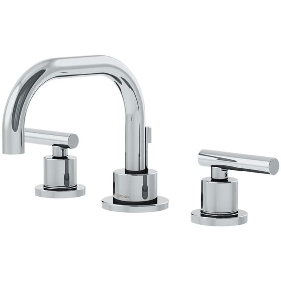 Symmons SLW3522PP Dia 1.0 GPM Dual Handle Widespread Bathroom Faucet - Chrome