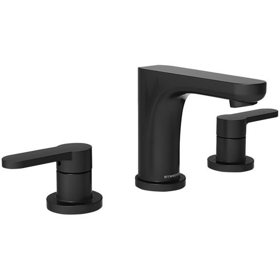 Symmons Slw6712pp Identity 1.0 GPM Widespread Bathroom Faucet - Black