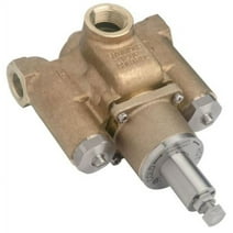 Symmons Tempcontrol Thermostatic Mix Valve, Rough Brass, 1-1/4 In. X 1