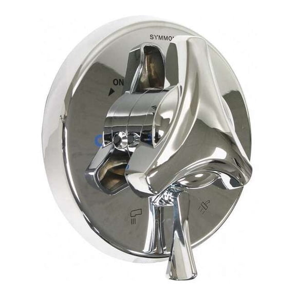 Symmons Temptroll Trim Kit 7-1/2", Plastic, Chrome S-86-2-STK-TRM