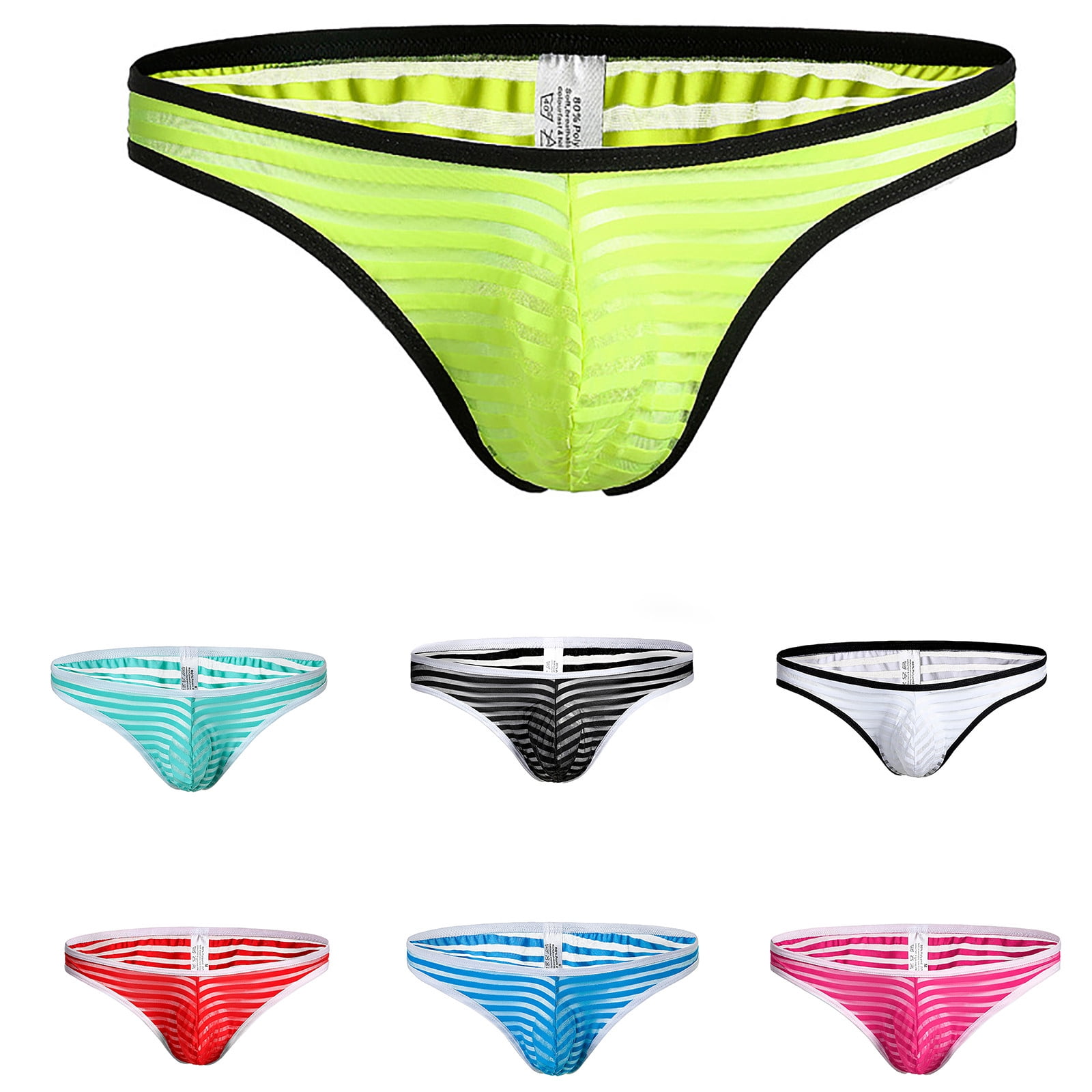 Symoid Mens Thong in Store Panties Clearance Breathable Underwear for