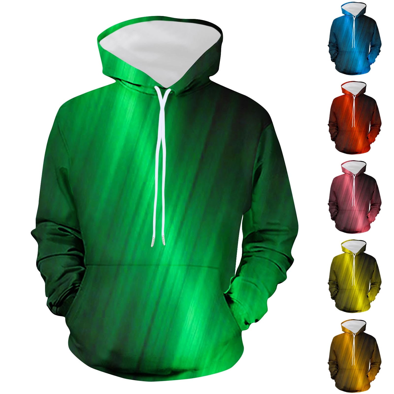 Symoid Purple Sweatshirt Mens Hoodies Pullover Jogger Sweat Shirts for