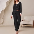 thumbnail image 1 of SYMOID Long Sleeve Women's Pajama Sets Lightweight Tops Pajamas Comfy Size M, 1 of 6