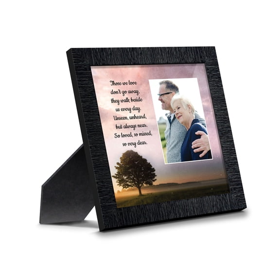 Sympathy Gift Picture Frames, Memorial Gifts for your Condolence Gift Baskets and Sympathy Cards, Bereavement Gifts, In Memory of Loved One, Those We Love Picture Frame, 6433CH