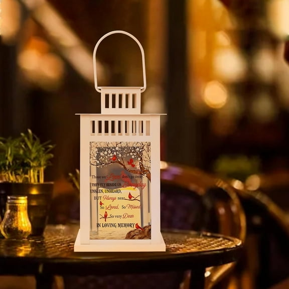 Sympathy Gift with LED Candle - Memorial Tribute for Loss of Loved Ones