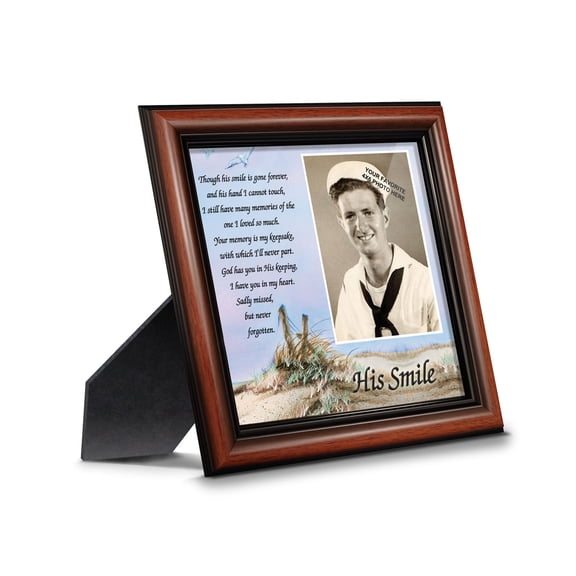 Sympathy Memorial Frame Gift for Him Husband Grandpa Brother – Thoughtful Condolence Keepsake