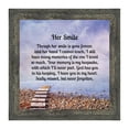 thumbnail image 1 of Sympathy Gifts for Loss of Mother, Condolence Gift, In Loving Memory Memorial Gifts for Loss of Wife, Mom, Grandma or Sister, Bereavement Gifts to Remember Her Smile, Memorial Picture Frame, 8726BW, 1 of 8