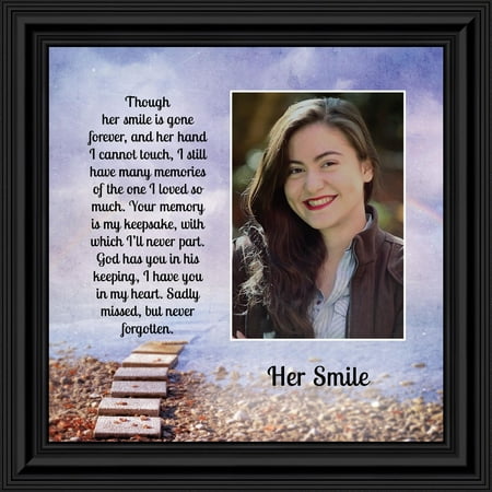 Sympathy Gift Picture Frame - Loss of Mother, Memorial Gifts, In Memory of Mom Picture Frame, Bereavement Gift, Loss of Wife Condolence