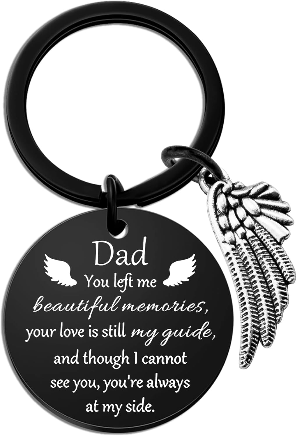 Sympathy Gifts for Loss of Dad Memorial Gift Keychain Dad Memorial