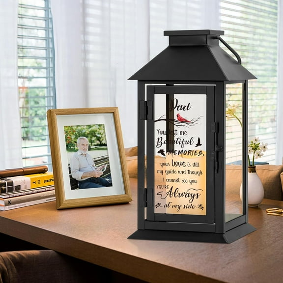 Sympathy Gifts for Loss of Dad | Memorial with LED Candle and Remote for Loss of Loved Ones