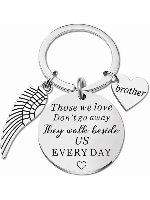 Sympathy Gifts for The Loss Of Dad Mom Brother Son, Bereavement Memorial Gifts-They Walk Beside Us Every Day