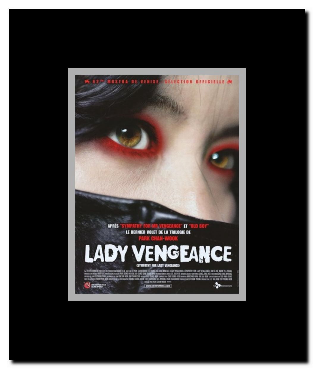 Sympathy for Lady Vengeance Framed Movie Poster