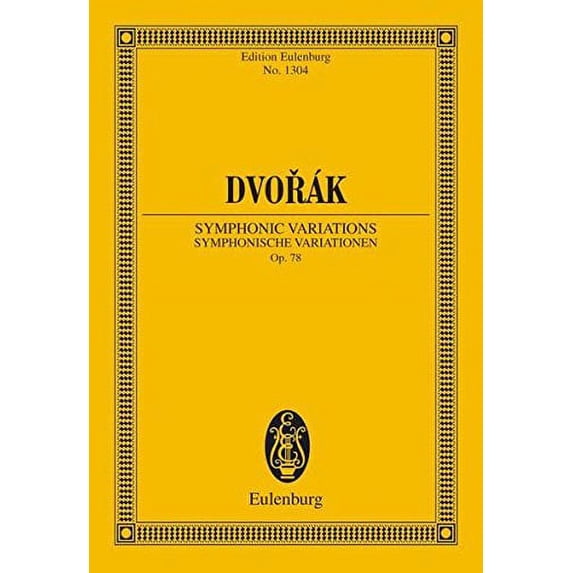 Symphonic Variations, Op. 78: for Orchestra