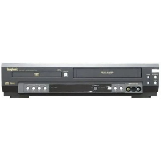 Symphonic Wf803 Dvd VCR Combo Dvd Player Vhs Player With Hdmi Adapter