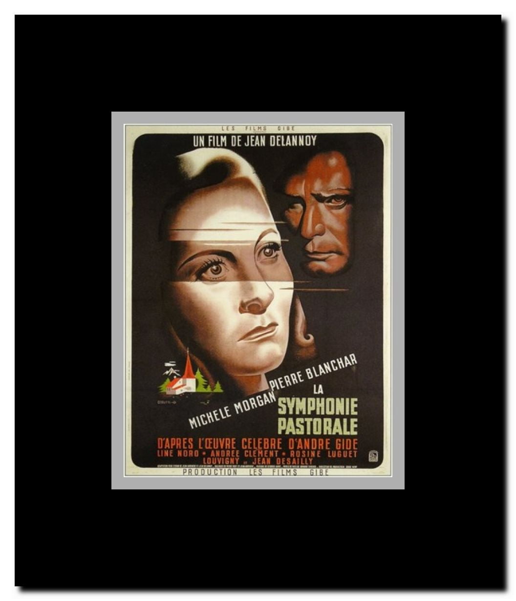 Symphonie Pastorale La Framed Movie Poster