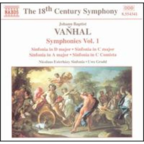 Pre-Owned Johann Baptist Vanhal: Symphonies Vol. 1 (CD 0636943434123) by Nicolaus Esterhzy Sinfonia, Uwe Grodd (conductor)