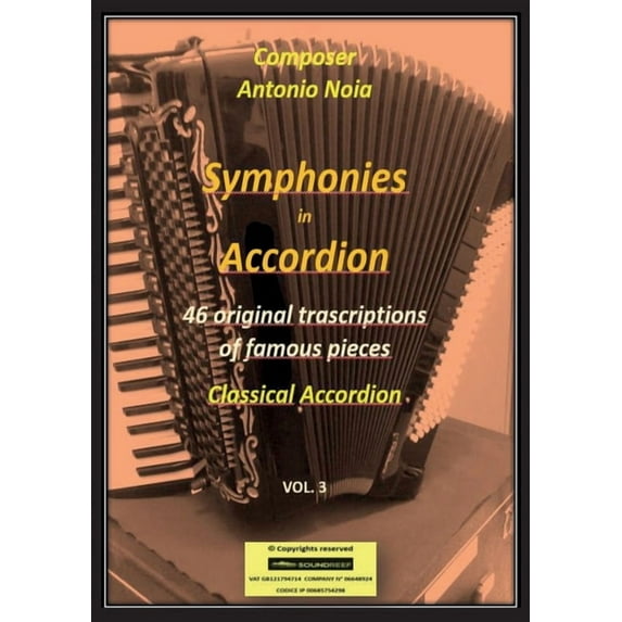 Symphonies in Accordion Vol.3, (Paperback)