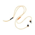 thumbnail image 1 of Symphonized ALN In-Ear Wood Headphones - Earphones with mic - in-ear - wired - 3.5 mm jack - noise isolating - orange strip, 1 of 4