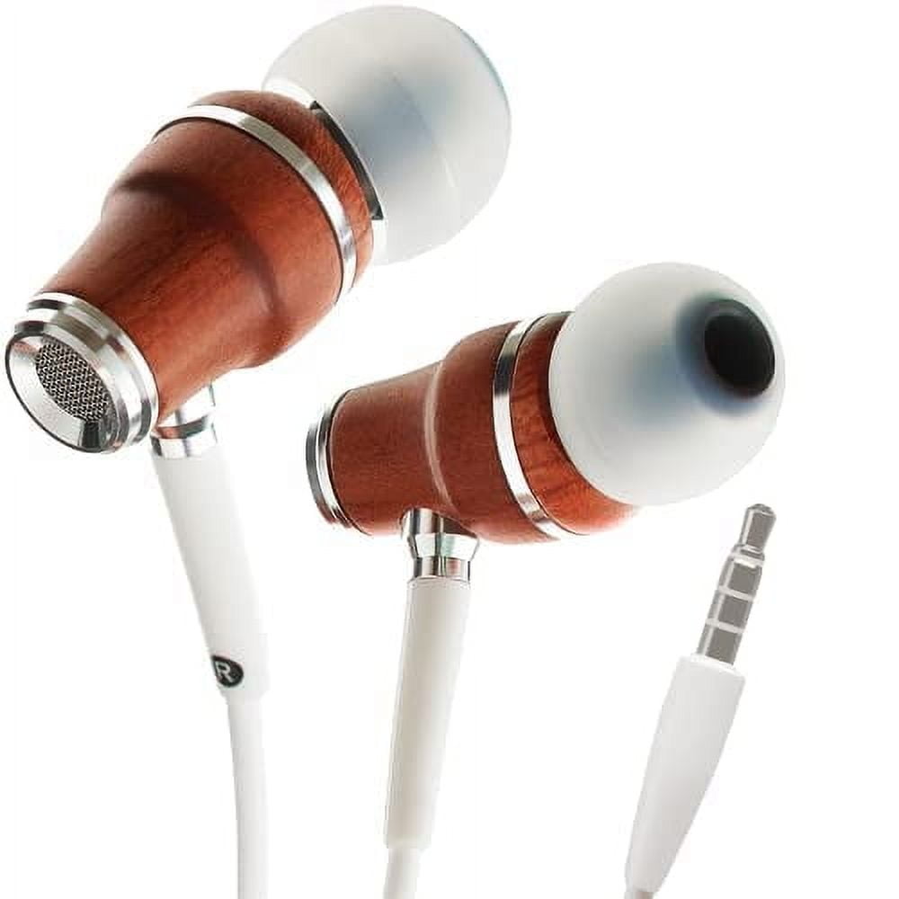 Symphonized Wired Earbuds with Microphone 3.5mm - Noise Isolating Headphones with Wire, Earphones Wired, Headphones with Microphone for Computer, Ear Phones Android Electronics Wired