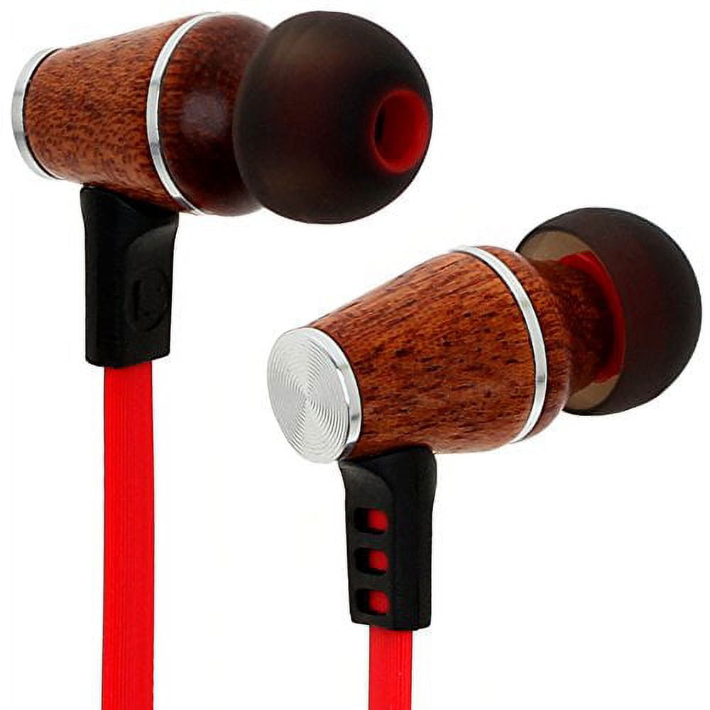 Symphonized XTC Bluetooth Wireless Wood In_ear Noise_isolating