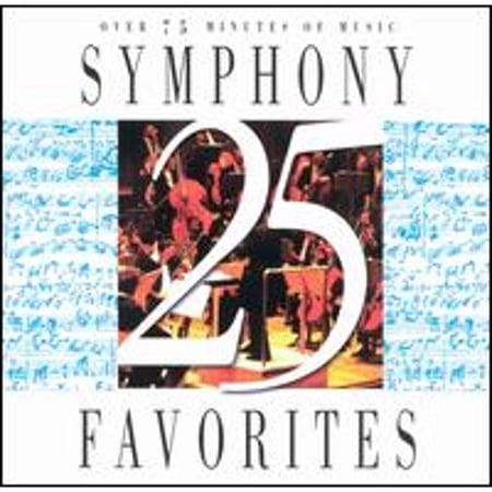 Symphony (25) Favorites (CD) by Bournemouth Sinfonietta, Hungarian National Philharmonic Orchestra