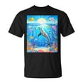 thumbnail image 1 of Symphony Aero Dolphins Aqua Meme T-Shirt - Funny & Unique Internet Culture Graphic Tee - Humorous Pop Culture Apparel for Men & Women - Perfect Gift for Meme Enthusiasts, 1 of 2