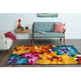 thumbnail image 1 of Symphony Contemporary 5' x 7' Multi-Color Polypropylene Indoor Area Rug, 1 of 9