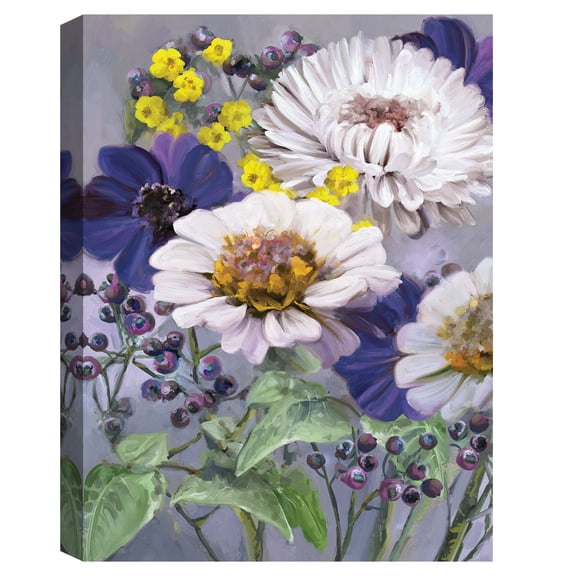 Symphony Indigo by Studio Arts Canvas Art Print