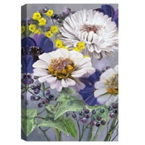 Symphony Indigo by Studio Arts Canvas Art Print