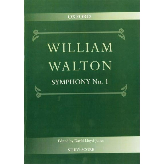 Symphony No. 1 : Study Score, William Walton