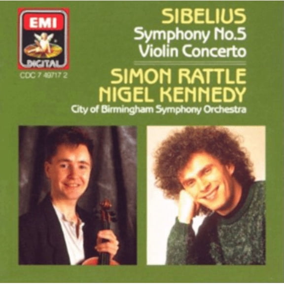 Symphony No. 5 - Violin Concertos Jean Sibelius (CD)