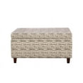 thumbnail image 1 of Symphony Patterned Deep Storage Ottoman Bench, 1 of 2
