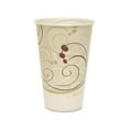 thumbnail image 1 of Symphony Treated-Paper Cold Cups 12oz, White/Beige/Red, 100/Bag, 20 Bags/Carton, 1 of 4