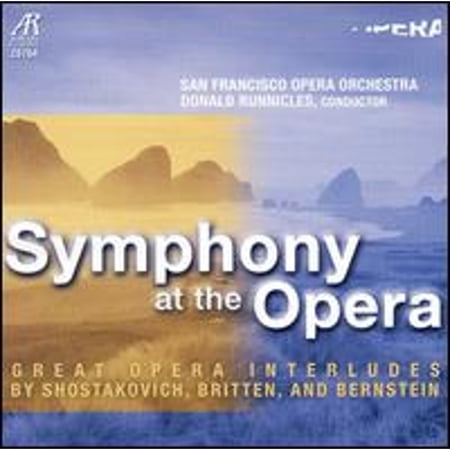 Symphony at the Opera (CD) by Carla-Maria Rodrigues (viola), San Francisco Opera Orchestra, Donald Runnicles (conductor)