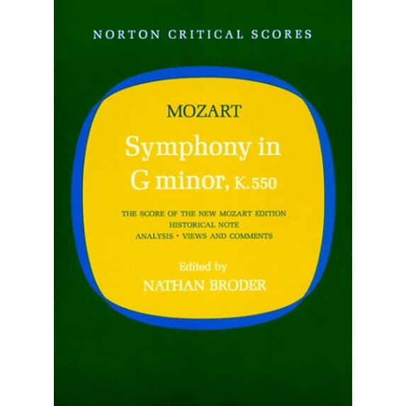 Pre-Owned Symphony in G Minor, K. 550 (Paperback) 0393097757 9780393097757