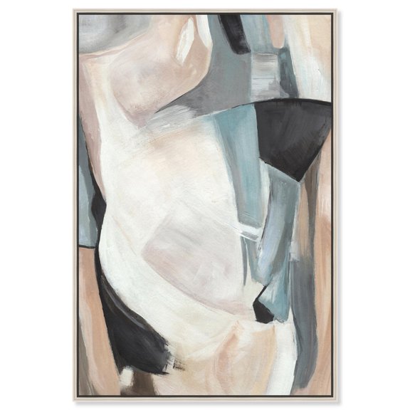 Symphony of Hues Canvas Print Earthy Wall Art by Art Remedy, Silver Frame, 36 x 54