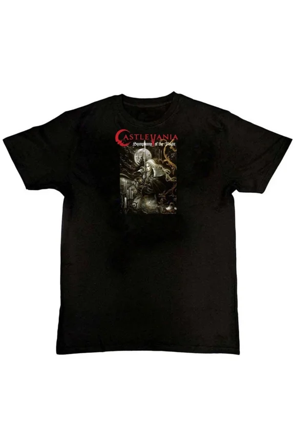 Symphony of the Night CASTLEVANIA 2022 Graphic Mens T-Shirt S M L XL 2 3 4 XL