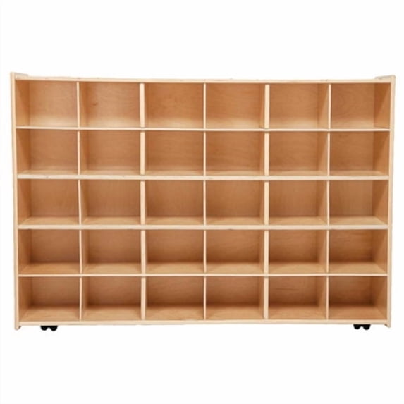 Symple Stuff Clarendon 30 Compartment Cubby with Casters