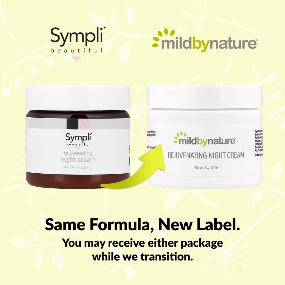 Mild By Nature Rejuvenating Night Cream, 2 oz (57 g