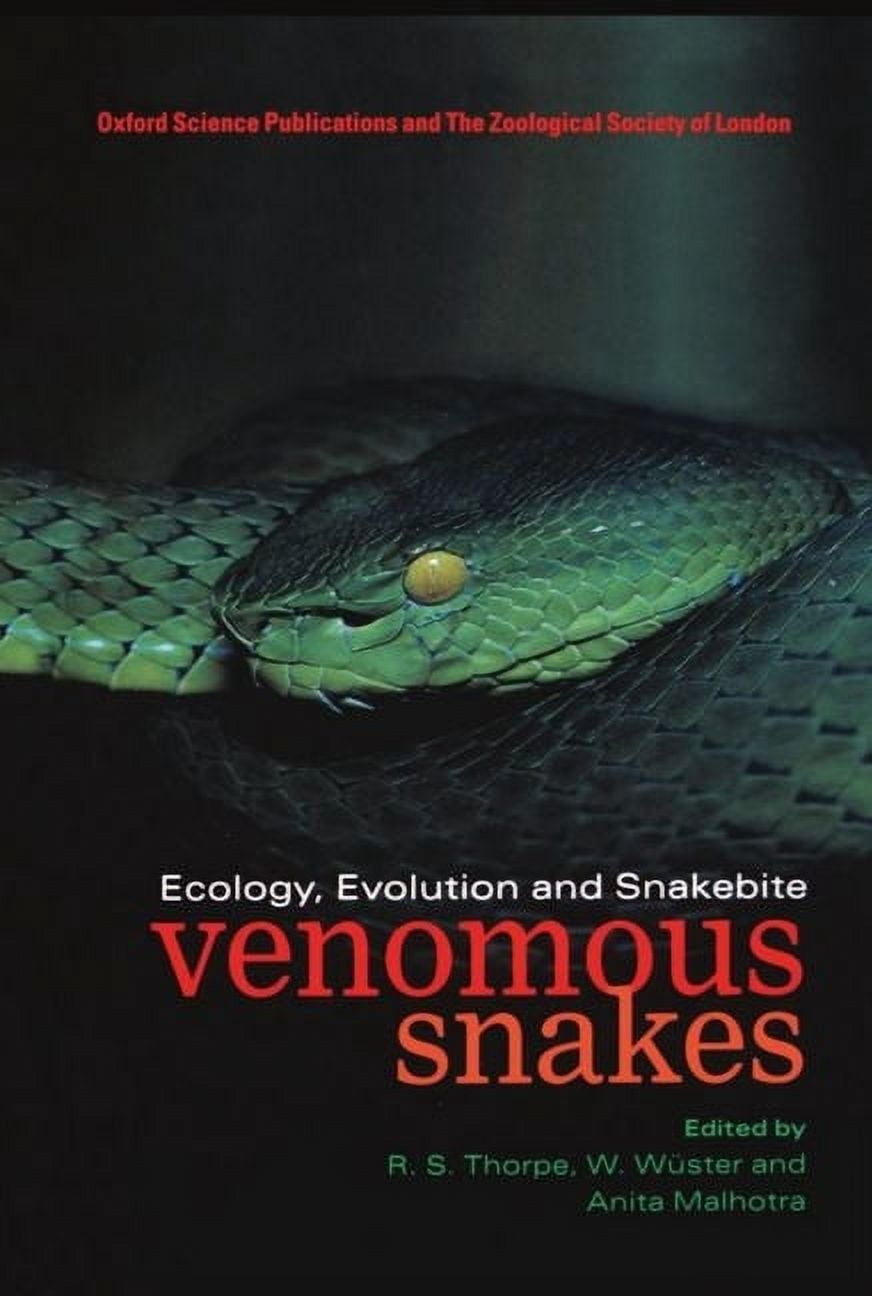 Picture Idea: Symposia Of The Zoological Society Of Lo Venomous Snakes Ecology