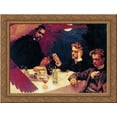 thumbnail image 1 of Symposium 24x18 Gold Ornate Wood Framed Canvas Art by Akseli Gallen-Kallela, 1 of 2
