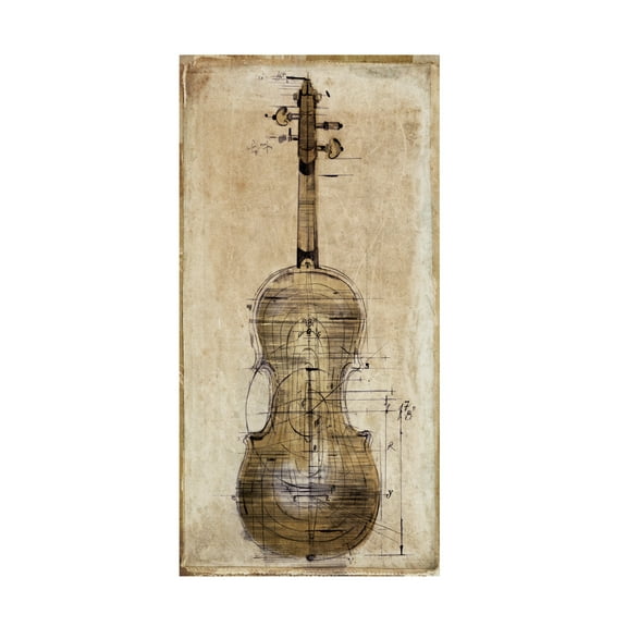 Symposium Design 'Violin 2' Canvas Art
