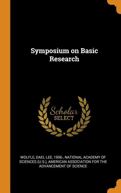 Symposium on Basic Research (Hardcover)