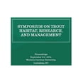 thumbnail image 1 of Symposium on Trout Habitat, Research, and Management: Proceedings, (Paperback), 1 of 1