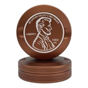 Syn Tin Liberty | Metal Container for Pouches, Premium Aluminum Can & Rugged Pouch Holder | Extra Capacity, Knurled Grip | EDC Copper