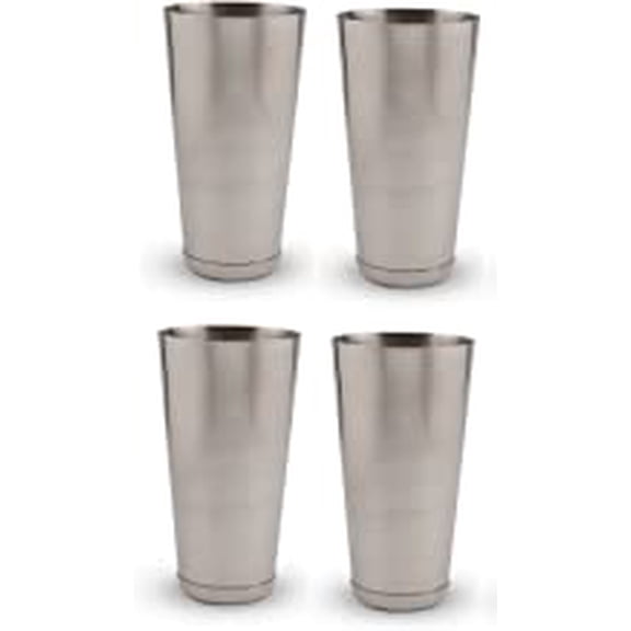 SynSpiritStore Set of 4 Classy mocktail/lassi Glasses Large