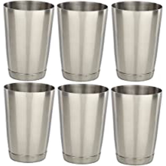 SynSpiritStore Set of 6 Classy mocktail/lassi Glasses Medium 540 ml Each