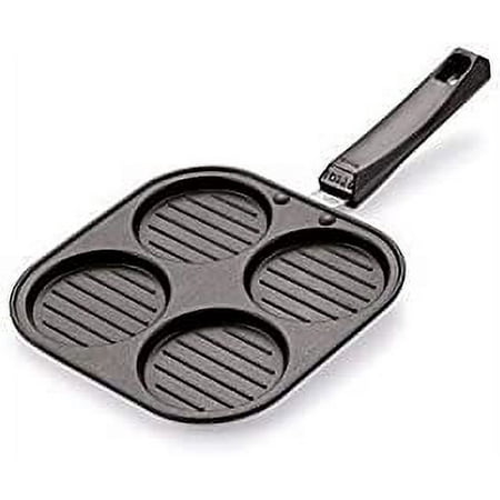 SynSpiritStore Square Grill Non-Stick 4 Cavities Multi Snack Maker, (Mini Uttapam / Pancake Maker)