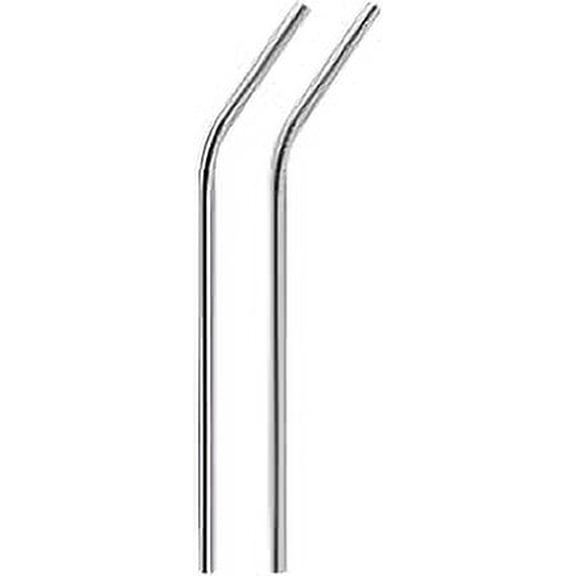 SynSpiritStore Stainless Steel Bent Straws for Kids & Adults- Set of 2